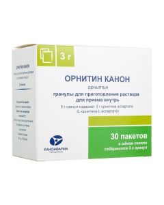 ornithine - Ornithine Canon granules for solution for oral administration 3 g 30 pcs. texas Pharmacy Online - texas.buy-pharm.com