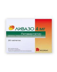 Pytavastatyn - Livazo tablets is covered.pl.ob. 4 mg 28 pcs. texas Pharmacy Online - texas.buy-pharm.com