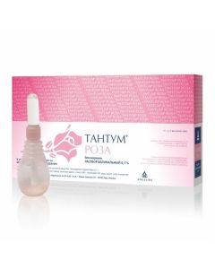 benzydamine - Tantum rose vaginal solution 0.1% vial 140 ml 5 pcs. texas Pharmacy Online - texas.buy-pharm.com
