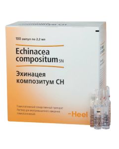 Homeopathic composition - Echinacea compositum CH rr for v / mouse. enter 2.2 ml ampoules ind.up. 5 pieces. texas Pharmacy Online - texas.buy-pharm.com