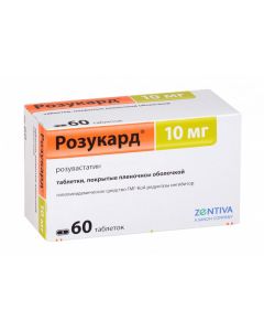 Rosuvastatin - Rosucard tablets are covered.pl.ob. 10 mg 60 pcs. texas Pharmacy Online - texas.buy-pharm.com