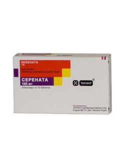 sertraline - Serenate tablets 100 mg, 30 pcs. texas Pharmacy Online - texas.buy-pharm.com