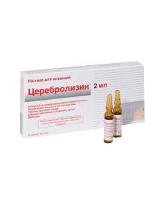 brain peptide complex - Cerebrolysin injection solution 2 ml ampoules 10 pcs. texas Pharmacy Online - texas.buy-pharm.com