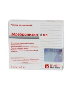 Peptydov brain - Cerebrolysin injection solution 5 ml ampoules 5 pcs. texas Pharmacy Online - texas.buy-pharm.com