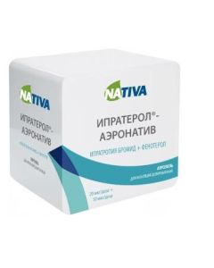 Ypratropyya bromide, fenoterol - Ipraterol-aeronat aerosol inhalation dosage 20 mcg / dose + 50 mcg / dose aerosol can 200 doses texas Pharmacy Online - texas.buy-pharm.com
