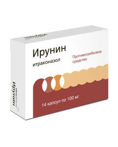 Itraconazole - Irunin capsules 100 mg, 14 pcs. texas Pharmacy Online - texas.buy-pharm.com