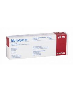 Methotrexate - Metojekt solution for p / leather. enter 50 mg / ml 0, 4 ml (20 mg) syringe 1 pc. texas Pharmacy Online - texas.buy-pharm.com