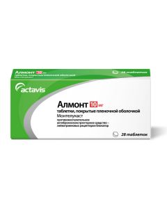 montelukast - Almont tablets are covered.pl.ob. 10 mg 28 pcs. texas Pharmacy Online - texas.buy-pharm.com
