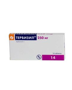 terbinafine - Terbizil tablets 250 mg, 14 pcs. texas Pharmacy Online - texas.buy-pharm.com