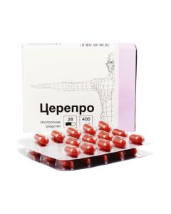 Choline alfoscerol - Cerepro capsules 400 mg, 28 pcs. texas Pharmacy Online - texas.buy-pharm.com