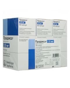 dabigatran etexilate - Pradax capsules 110 mg, 180 pcs. texas Pharmacy Online - texas.buy-pharm.com