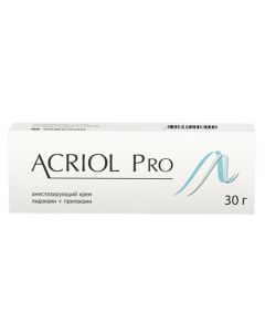 lidocaine, prilocaine - l Acriol Pro cream 2.5% + 2.5% 30 g texas Pharmacy Online - texas.buy-pharm.com