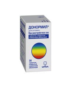 doxylamine - Donormil Pills Covered. captivity. 15 mg 30 pcs. texas Pharmacy Online - texas.buy-pharm.com