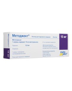 Methotrexate - Methododekt solution for p / leather. enter 50 mg / ml 0.3 ml (15 mg) syringe 1 pc. texas Pharmacy Online - texas.buy-pharm.com