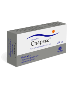 Mebeverin - Sparex capsules prolong. action 200 mg 30 pcs. texas Pharmacy Online - texas.buy-pharm.com