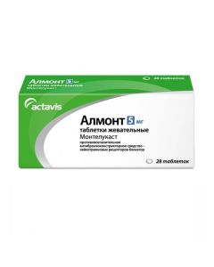 montelukast - Almont chewable tablets 5 mg 28 pcs. texas Pharmacy Online - texas.buy-pharm.com