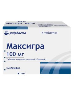 sildenafil - Maxigra tablets coated.pl.ob. 100 mg 4 pcs. texas Pharmacy Online - texas.buy-pharm.com
