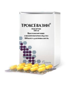Troxerutin - Troxevasin capsules 300 mg 100 pcs. texas Pharmacy Online - texas.buy-pharm.com