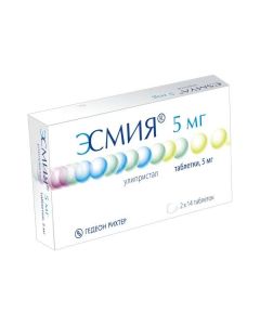Ulyprystal - Esmiya tablets 5 mg, 28 pcs. texas Pharmacy Online - texas.buy-pharm.com