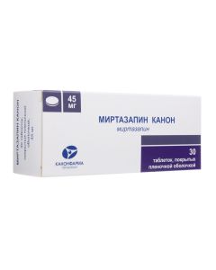 mirtazapine - Mirtazapine Canon tablets coated.pl.ob. 45 mg 30 pcs. texas Pharmacy Online - texas.buy-pharm.com