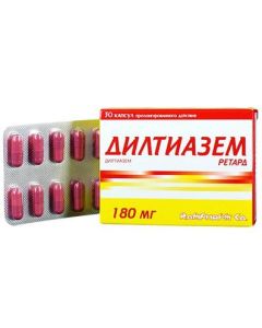 diltiazem - Diltiazem retard capsules prolong. d 180 mg 30 pcs. texas Pharmacy Online - texas.buy-pharm.com