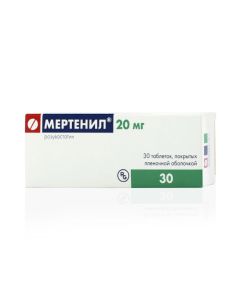 rosuvastatin - Mertenil tablets 20 mg, 30 pcs. texas Pharmacy Online - texas.buy-pharm.com