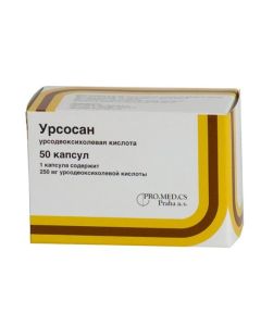 ursodeoxycholic acid - Ursosan capsules 250 mg, 50 pcs. texas Pharmacy Online - texas.buy-pharm.com
