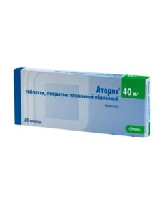 Atorvastatin - Atoris tablets 40 mg, 30 pcs. texas Pharmacy Online - texas.buy-pharm.com