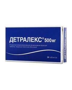 hesperidin, diosmin - Detralex tablets 500 mg, 30 pcs. texas Pharmacy Online - texas.buy-pharm.com