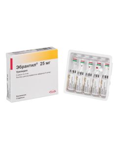 Urapydyl - Ebrantil ampoules 5 mg / ml 5 ml, 5 pcs. texas Pharmacy Online - texas.buy-pharm.com