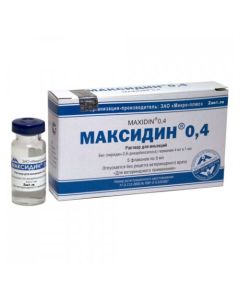 Bis (pyridine-2,6-dicarboxylate) germany - Maksidin injection 0.4%, 5 ml vials 5 pcs. (BET) texas Pharmacy Online - texas.buy-pharm.com