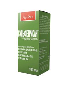 dexamethasone - Sulfetrisan injection solution Api-San vial 100 ml (BET) texas Pharmacy Online - texas.buy-pharm.com