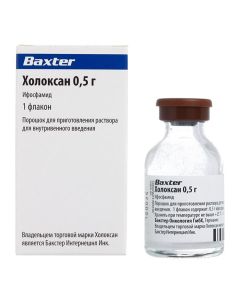 Ifosfamide - Holoxan powder for solution for infusion 0.5 g bottle 1 pc. texas Pharmacy Online - texas.buy-pharm.com