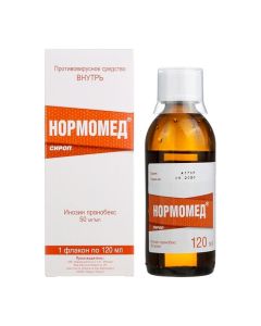Inosine Pranobex - Normomed syrup 50 mg / ml 120 ml texas Pharmacy Online - texas.buy-pharm.com