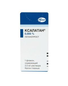 Latanoprost - Xalatan eye drops 0.005% 2.5 ml 1 pc. texas Pharmacy Online - texas.buy-pharm.com