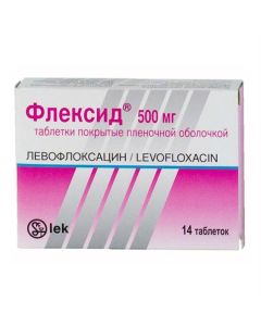 Levofloxacin - Flexid tablets coated. 500 mg, 14 pcs. texas Pharmacy Online - texas.buy-pharm.com