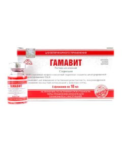 Placenta denatured emulsified (PDE) - Gamavit injection solution 10 ml vials (BET) 5 pcs. texas Pharmacy Online - texas.buy-pharm.com