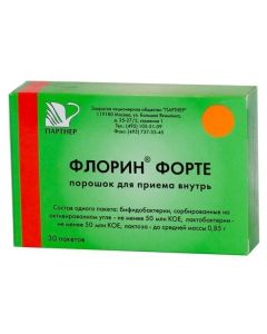 bifidobacteria bifidum, Lactobacilli plantarum - Florin forte sachets 850 mg 30 pc. texas Pharmacy Online - texas.buy-pharm.com