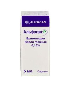Bremonidine - Alfagan R eye drops 0.15%, 5 ml texas Pharmacy Online - texas.buy-pharm.com