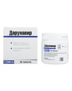 Darunavyr - Darunavir tablets are coated. 600 mg 60 pcs. texas Pharmacy Online - texas.buy-pharm.com