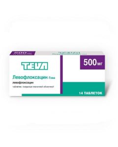 levofloxacin - Levofloxacin-Teva tablets coated.pl.ob. 500 mg 14 pcs. texas Pharmacy Online - texas.buy-pharm.com