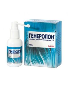 minoxidil - Generolon spray for external use 5% vials of 60 ml texas Pharmacy Online - texas.buy-pharm.com