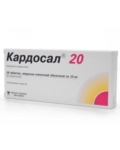 olmesartan medoksomyl - Cardosal 20 tablets 20 mg, 28 pcs. texas Pharmacy Online - texas.buy-pharm.com