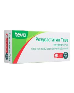 rosuvastatin - rosuvastatin tablets coated. 20 mg 30 pcs. texas Pharmacy Online - texas.buy-pharm.com