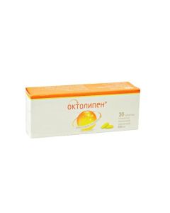 Tyoktovaya acid - Oktolipen tablets is covered.pl.ob. 600 mg 30 pcs. texas Pharmacy Online - texas.buy-pharm.com