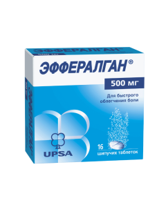 Paracetamol - Efferalgan Effervescent Tablets 500 mg 16 pcs. texas Pharmacy Online - texas.buy-pharm.com