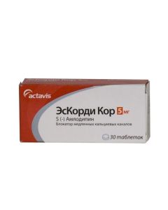 Levamlodypyn - EsCordi Cor tablets 5 mg 30 pcs. texas Pharmacy Online - texas.buy-pharm.com