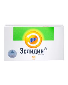 methionine, phospholipids - Eslidine capsules, 30 pcs. texas Pharmacy Online - texas.buy-pharm.com