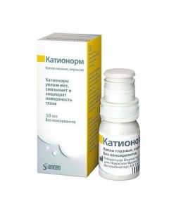 Mineralniye oil tyloksapol, glycerin, poloxamers 188, trometamyn, Tris hydrochloride, sewa .water - Cationorm eye drops 10 ml texas Pharmacy Online - texas.buy-pharm.com