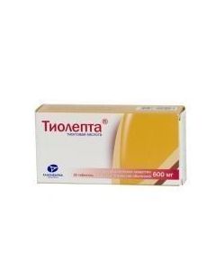 Tyoktovaya acid - Tialept tablets are covered.pl.ob. 600 mg 30 pcs. texas Pharmacy Online - texas.buy-pharm.com
